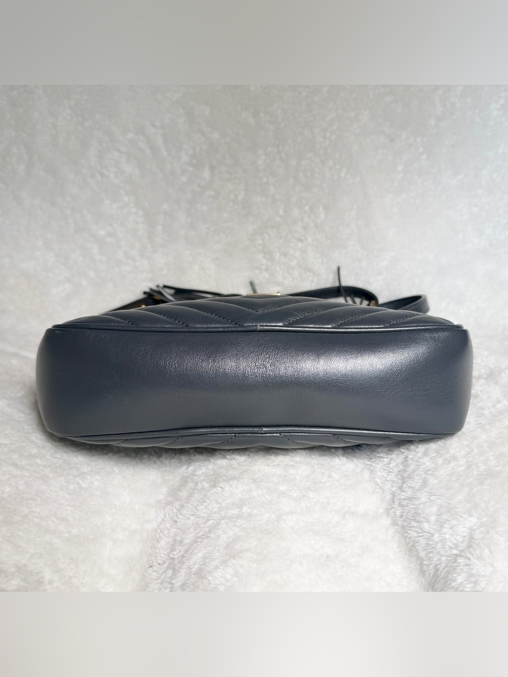 Saint Laurent Lou Camera Bag Navy - Picture 6 of 12